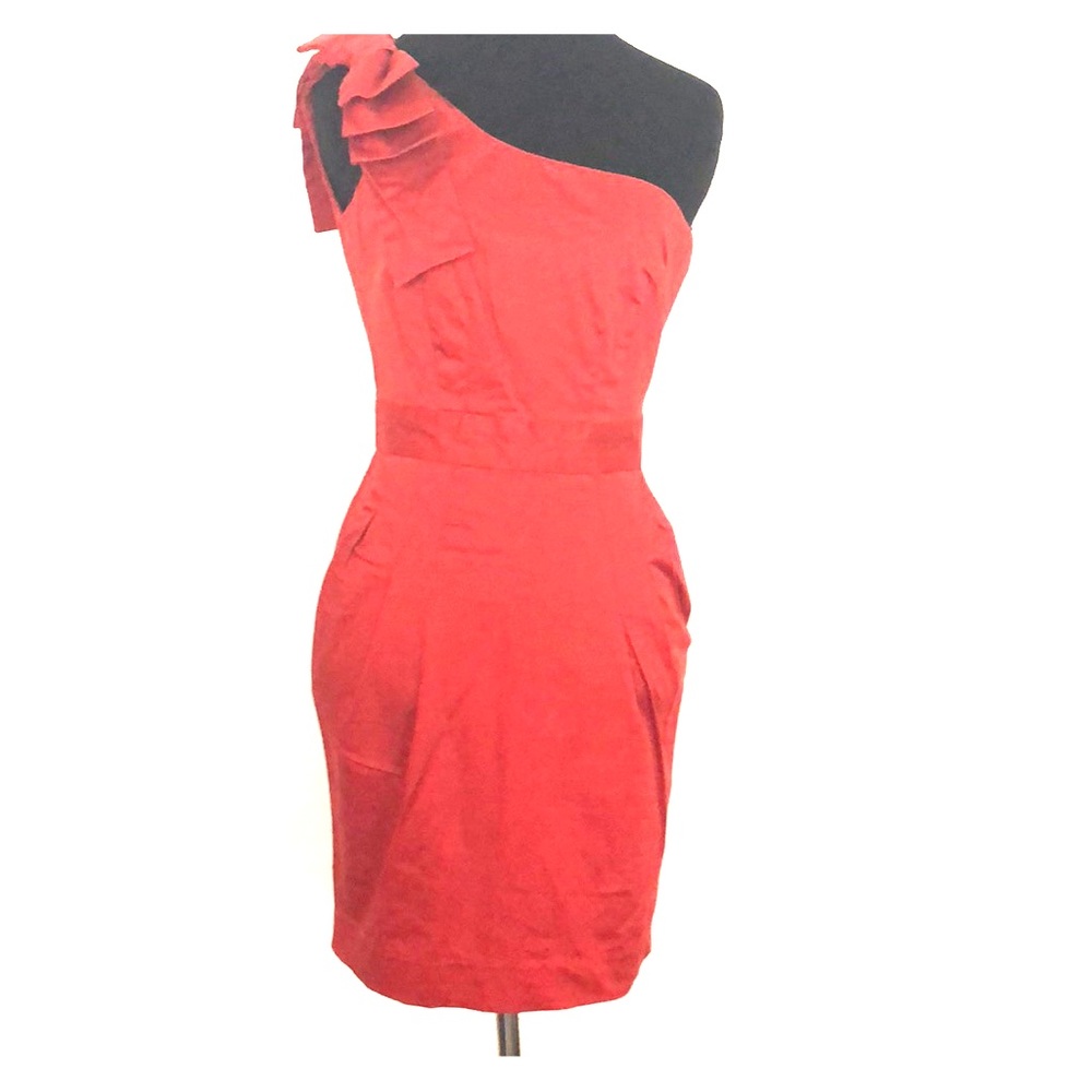 French Connection One Shoulder Dress